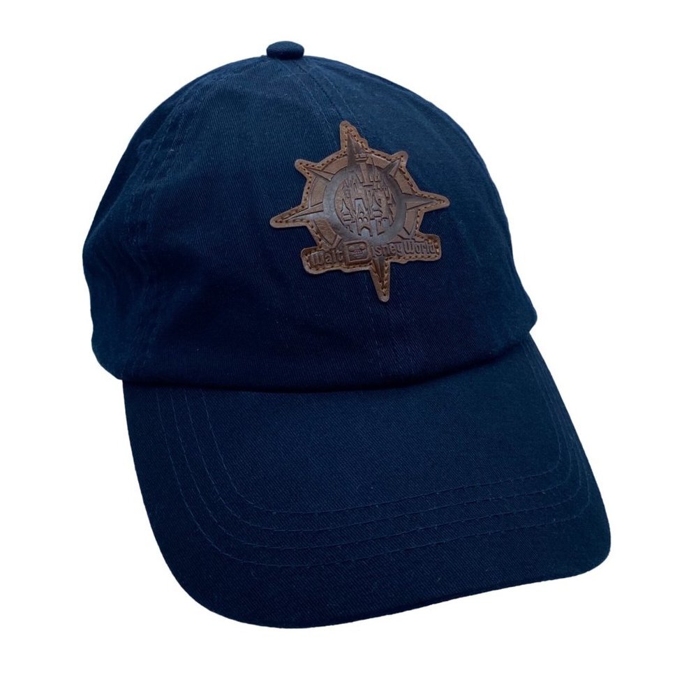 Walt Disney World Castle‎ Stitched Patch Baseball Cap Hat Unisex Adult Navy Blue